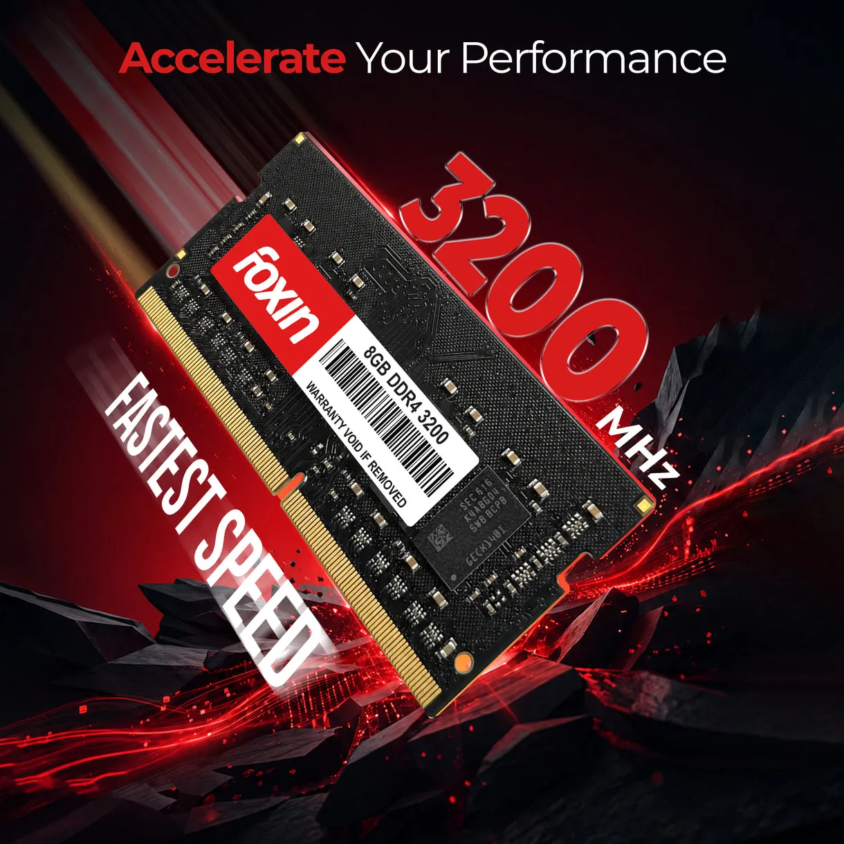 Foxin Laptop Ram 8GB DDR4 3200Mhz view 4
